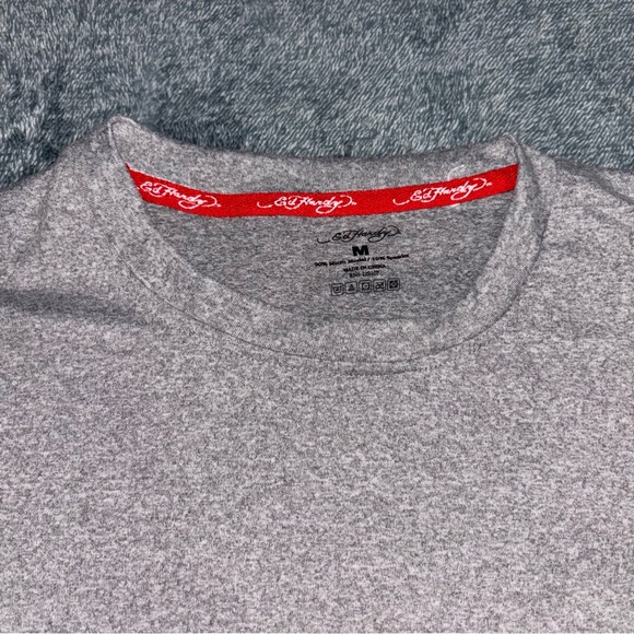 NWOT Ed Hardy Super Soft Tee and Elastic Waist Pants Pajama Set Size Medium - Picture 2 of 4